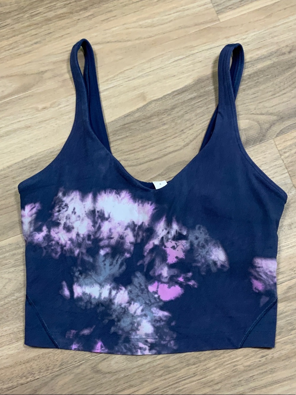 lululemon athletica Navy Tie-Dye Align Tank